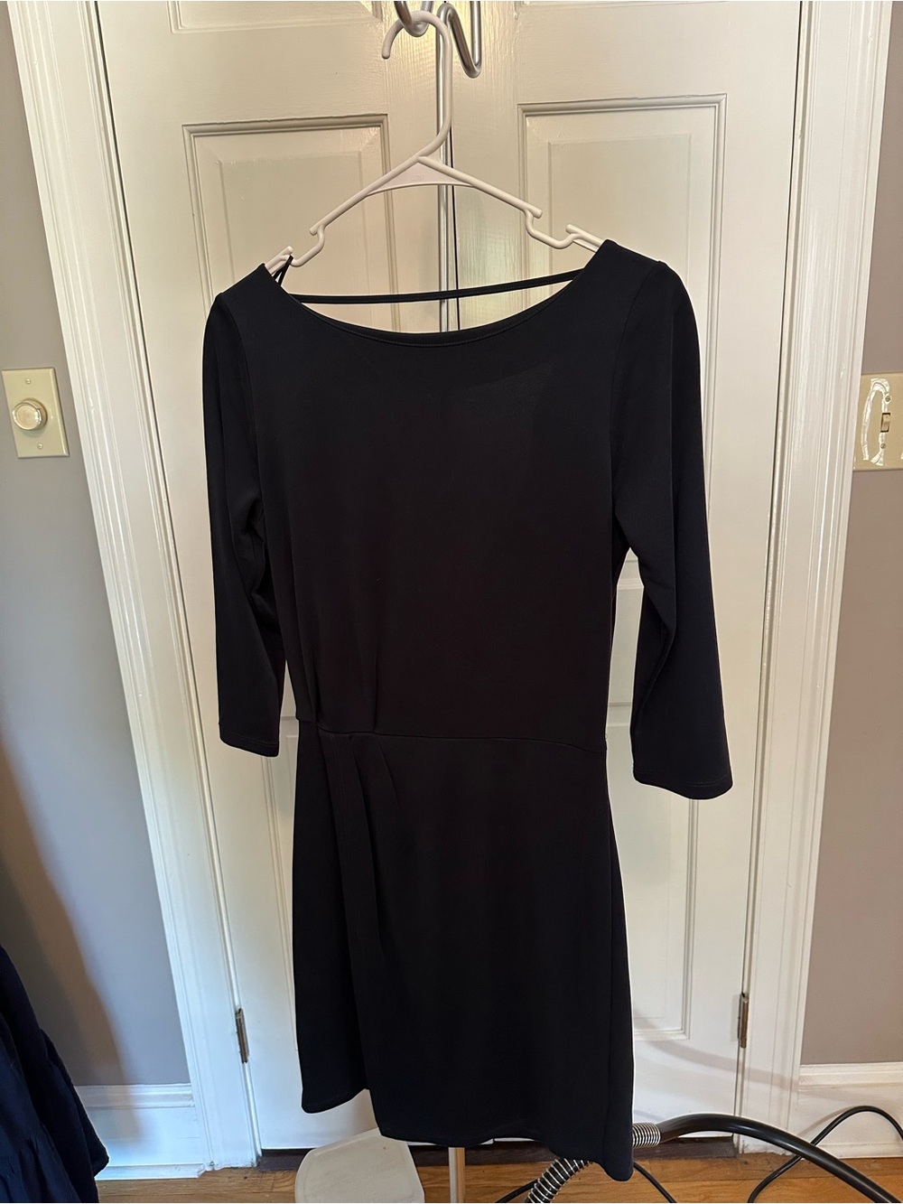 Gentle Fawn Navy Women's Boatneck Dress - Elegant Everyday Style